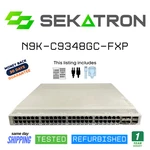 Cisco N9K-C9348GC-FXP 1G RJ-45 25G 100G QSFP28 Tested Very. Price: $299.00.