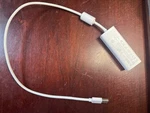 Logitech VU0058 Ethernet Dongle Transceiver For CAT5E Kit And Scribe Used. Price: $38.99.