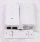 2X Ubiquiti U-poe-af Injector Switching Gigabit Power Supplies GP-V480-032G Open. Price: $29.95.