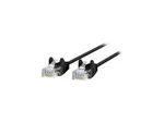 Belkin 25FT RJ-45 Cat 6 Network Ethernet Patch Cable 28 Awg CE001B25-BLK-S RJ45 New. Price: $7.99.
