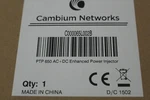 Cambium Networks Ptp 650 Ac+dc Enhanced Power Injector Pn C000065L002B New. Price: $345.47.