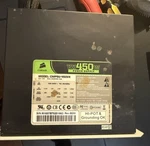 Corsair CMPSU-450VX ATX12V 80 Plus Power Supply Used. Price: $30.99.