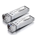 Pair Of Sfp+ Bidi Transceiver, Lc Single-mode Fiber Module, 10GBASE New. Price: $86.79.