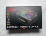 Redragon Rgb Watt Atx Power Supply 80+ Gold, RED-850W PSU850RBBK Open. Price: $69.00.