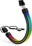 Sirlyr 8 Pin Pcie Cable,bright Argb Gpu Cables Extension For Rtx 3060... New. Price: $36.59.