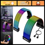 Sirlyr Black Led Strips For Psu Cables - Flexible Argb Lighting Sleeves,mana New. Price: $85.99.