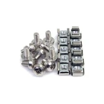 Startech 50 Pkg Mounting Screws And Cage Nuts - 100 / Pack (CABSCREWM6) New. Price: $65.87.