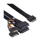 Nfhk Oculink Pcie Pci-express SFF-8611 8X 8-LANE To Dual SFF-8639 U.2 4X Ssd ... New. Price: $78.97.