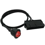 Comeap Atx Power Cable, 24 Pin Red Led Jumper, New. Price: $14.76.