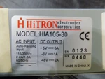 Hitron Power Supply Model HIA105-30 Fits Telrad 76-710-1650 115/230V 2.2A/1.0A Used. Price: $399.00.