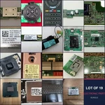 Lot Of 19 Electronic Parts Bundle Tv Boards Wifi Modules Remotes Oem Tested Used. Price: $335.76.