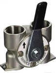 3/4" Bypass Valve For Fleck Control Heads 5600, 2510, 9100 ? Stainless Steel New. Price: $59.95.