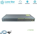 Cisco WS-C2960+24TC-L Switch Catalyst Plus Excellent. Price: $60.00.
